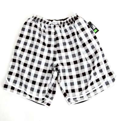 Southpole Reversible Shorts Black White