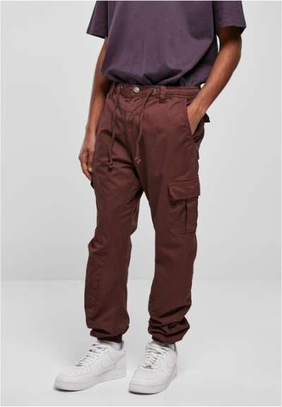Urban Classics Cargo Jogging Pants cherry