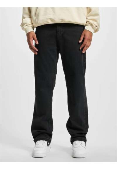 DEF Straight Loose Fit Denim black washed