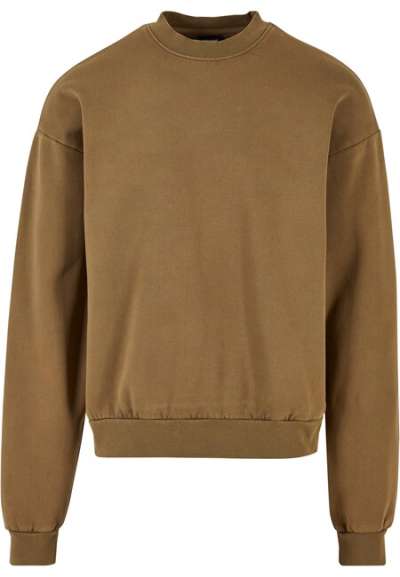 Urban Classics Acid Washed Crew summerolive