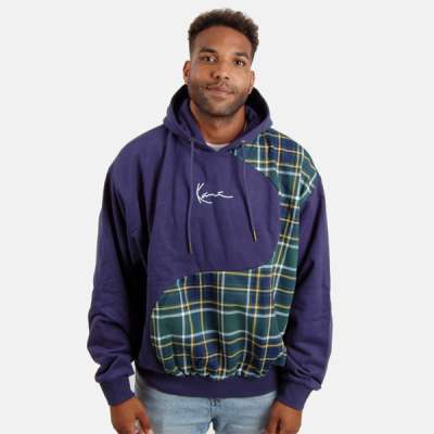 Pulcsi Karl Kani Small Signature Wavy Block Os Hoodie