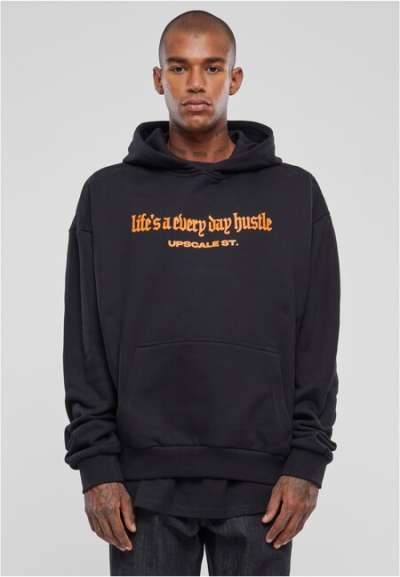 Mr. Tee Hustle Ultraheavy Oversize Hoodie black