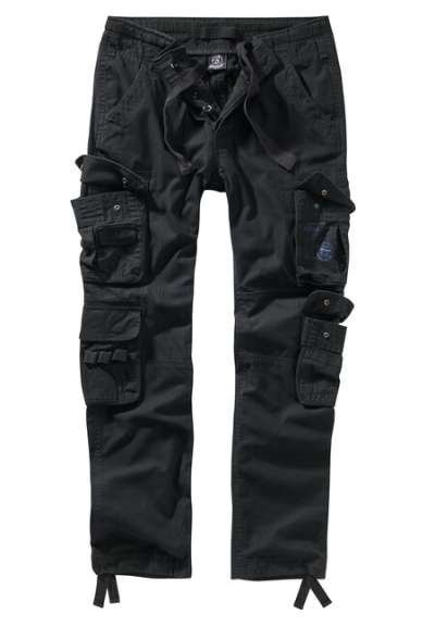 Brandit Pure Slim Fit Trouser black