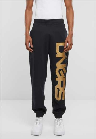 Dangerous DNGRS Classic Sweat Pants black/gold