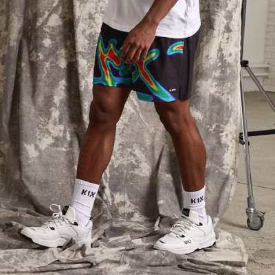 rovid nadrág K1X Heatmap Shorts Black