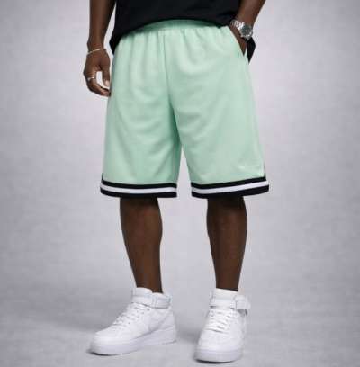 Szorts Karl Kani Small Signature Essential Mesh light mint