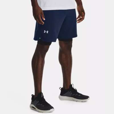 Under Armour UA Vanish Woven 8in Shorts-NVY