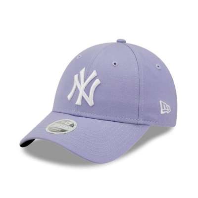 Női Sapka New Era 9Forty Womens MLB NY Yankees League Essential Lila