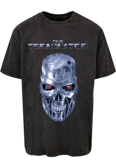 Mr. Tee Terminator I´ll Be Back Oversize Tee black