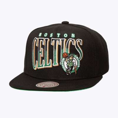Mitchell & Ness Boston Celtics Line Work Snapback black
