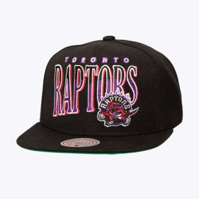 Mitchell & Ness Toronto Raptors Line Work Snapback black
