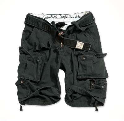 Rovid nadrag Surplus Division Shorts Black