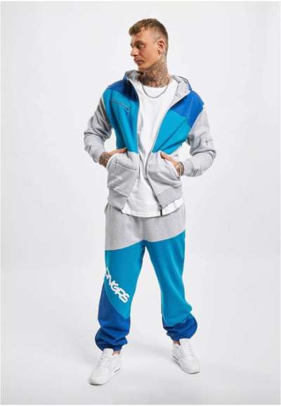 Dangerous DNGRS Tritop Sweat Suit blue/grey