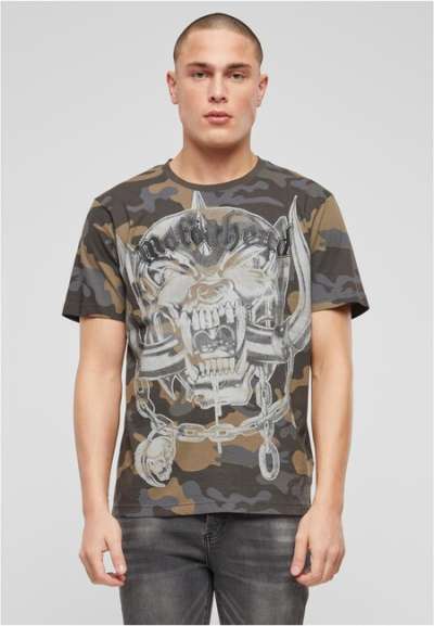 Brandit Motörhead T-Shirt Warpig Print darkcamo