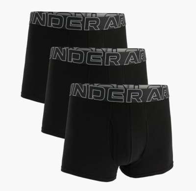 Under Armour M UA Perf Cotton 3in-BLK