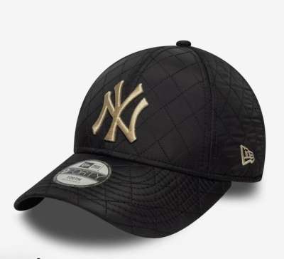 Gyerek Sapka Kids NEW ERA 9Forty MLB Quilted NY Yankees Black