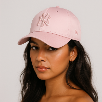 Női Sapka New Era 9Forty Womens MLB Satin bow back NY Yankees Pink