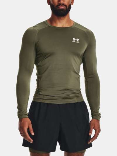 Under Armour UA HG Armour Comp LS-GRN