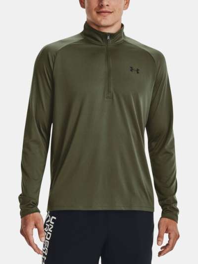 Under Armour UA Tech 2.0 1/2 Zip-GRN
