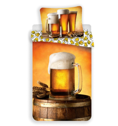 Ágynemű garnitúra Sör 140x200 cm + 70x90 cm