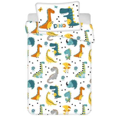 Ágynemű garnitúra Dino World baby 100x135 cm + 40x60 cm