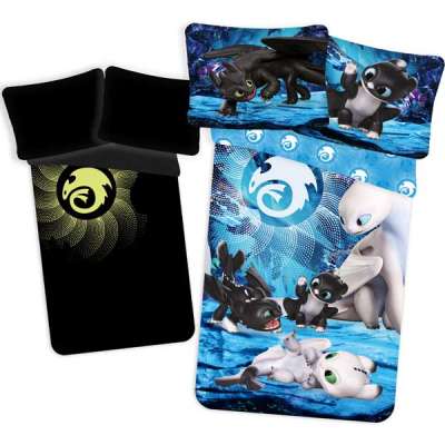 Ágynemű garnitúra Hogyan tréningezd a sárkányt 