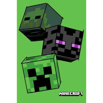 Gyerek polár takaró Minecraft 