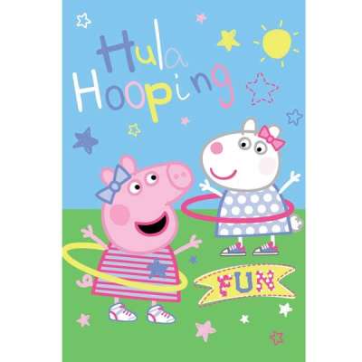 Gyerek polár takaró Peppa Pig 100x150 cm