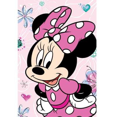 Mikroszálas takaró Minnie 