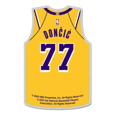 WinCraft NBA Collector Pin Jewelry Card Luka Doncic Los Angeles Lakers