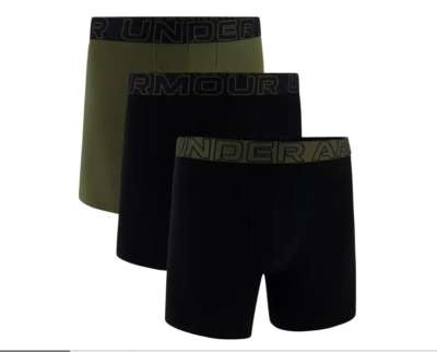 Under Armour M UA Perf Cotton 6in - 3pk