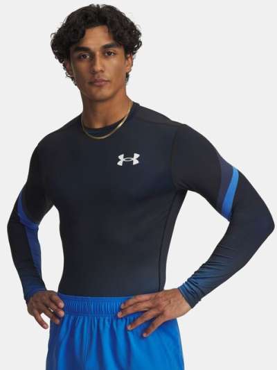 Under Armour UA Heatgear Sub Crew LS-BLU