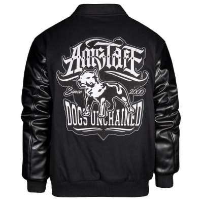 Amstaff Narvik College Jacket Black
