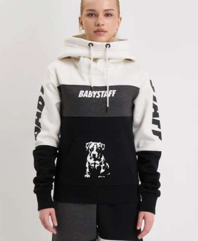 Babystaff Salem Hoodie Black White