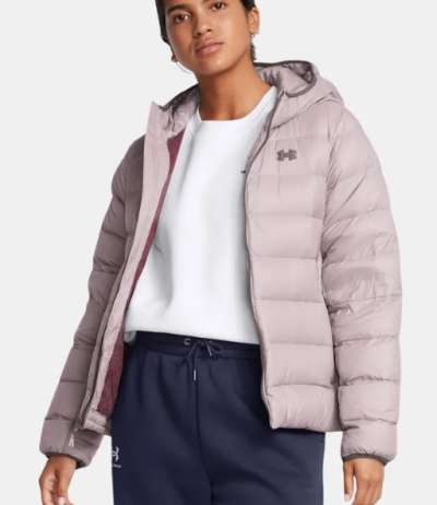 Under Armour LEGEND DOWN HOODED JACKET-GRY