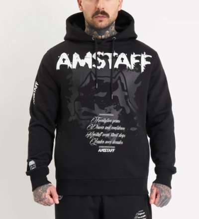 Amstaff Shank Hoodie Black