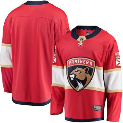 Fanatics NHL Home Breakaway jersey Florida Panthers red