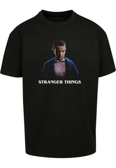 Mr. Tee Stranger Things Chapter Six Heavy Oversize Tee black