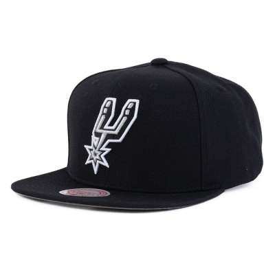 Mitchell & Ness  NBA team ground 2.0 snapback San Antonio Spurs black