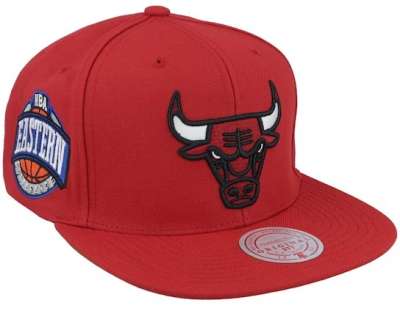 Mitchell & Ness NBA Conference Patch Snapback HWC Chicago Bulls red