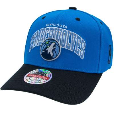 Mitchell & Ness snapback Minnesota Timberwolves Team Arch Snapback blue/black