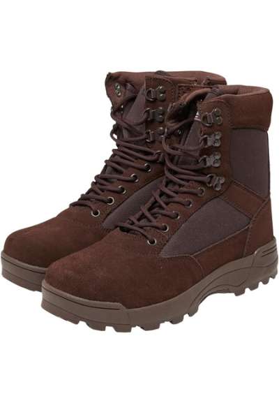 Brandit Tactical Zipper Boots brown