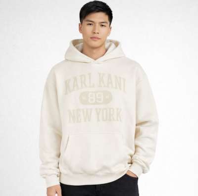 Karl Kani Heritage 89 Oversized Hoodie white