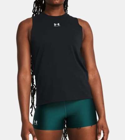 Under Armour Campus Muscle Tank-BLK