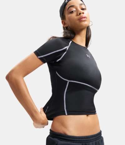 Under Armour HeatGear Elite SS-BLK