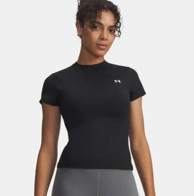 Under Armour Motion Fitted SS EMEA-BLK