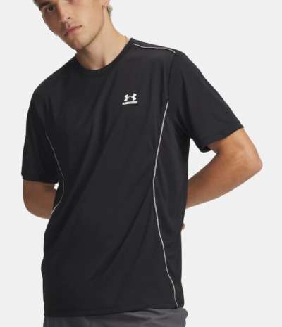 Under Armour UA Tech Sport Short Sleeve-BLK