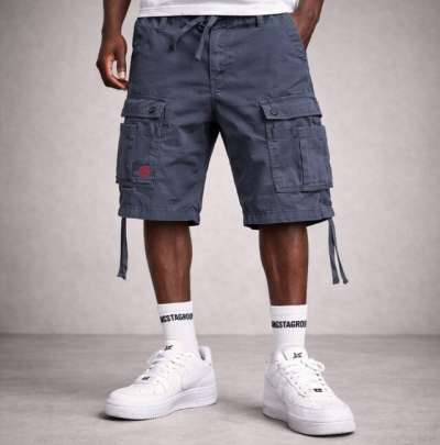 Rovid nadrag Surplus Airborn Vintage Shorts Grey