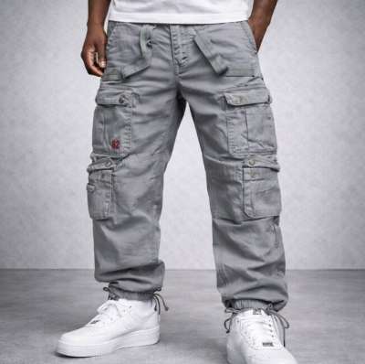 Surplus Surplus Airborne Vintage Trousers Grey