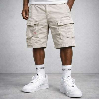 Rovid nadrag Surplus Trooper Shorts Matt White